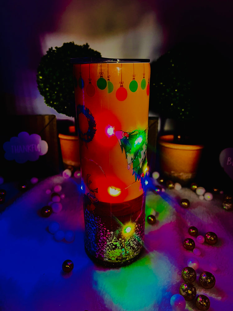 How The Grinch Stole Christmas LED Fairy Lights Tumbler