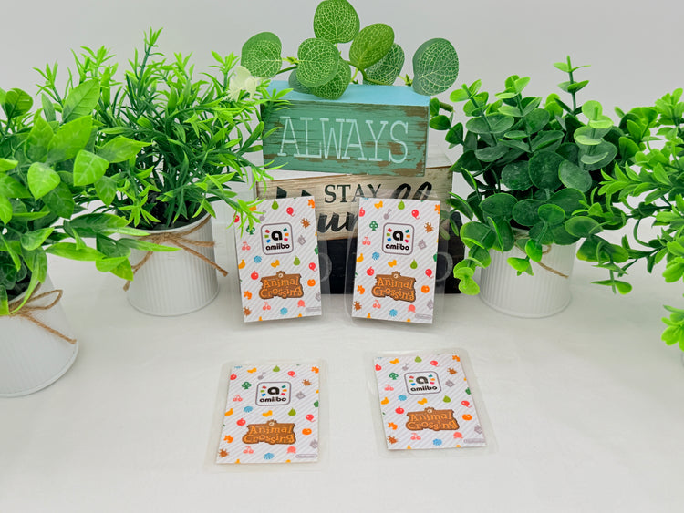 Animal Crossing and Splatoon, Legend of Zelda crossing Fan Art Amiibo Card - Laminated Version