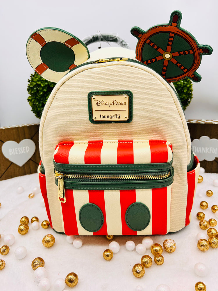 Disney Main Attraction Jungle Cruise 50th Year Anniversary Ears And Mini Backpack