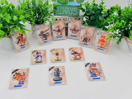 Monster Hunter Amiibo Sets Laminated Version