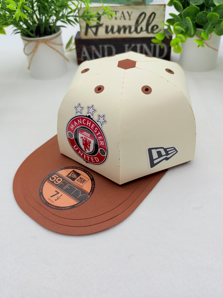 Manchester United Soccer Cardstock Hat