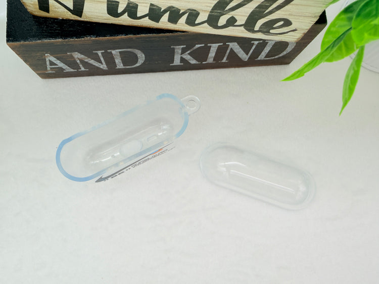 Nike OFF WHITE design Protective case for AirPods Pro 3 (2025) clear White