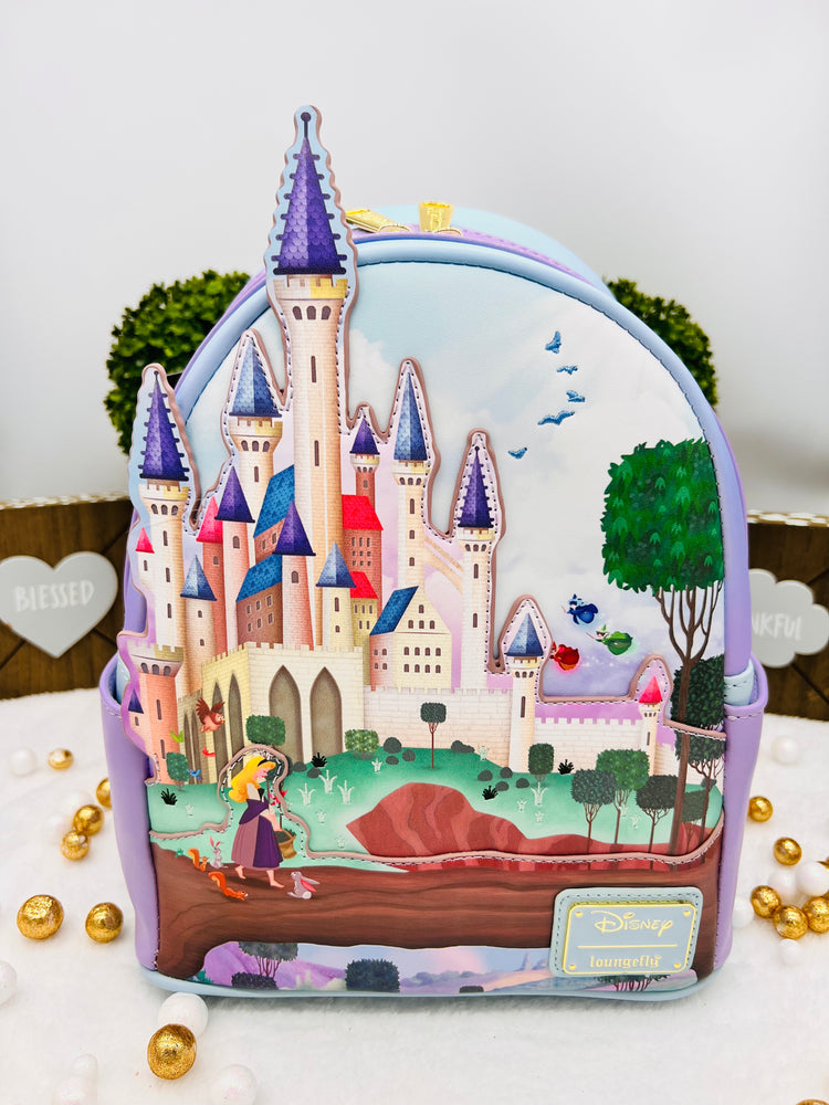 DISNEY Sleeping Beauty Castle Mini Backpack