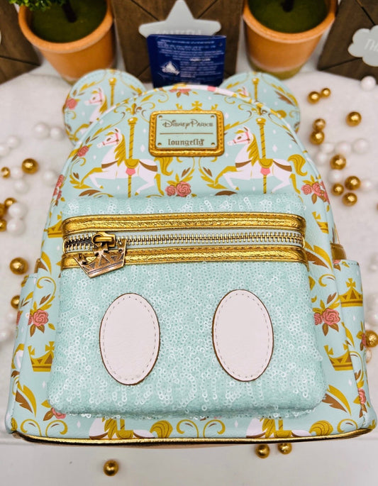 Dianey Parks MMA Prince Charming Regal Carrousel
Mini Backpack