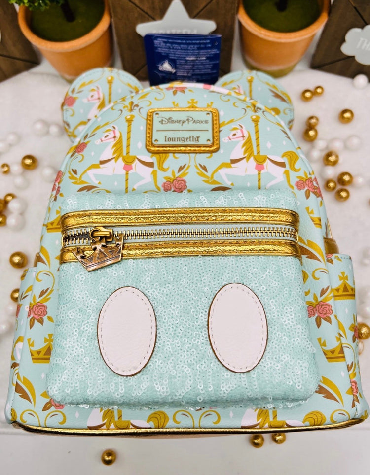 Dianey Parks MMA Prince Charming Regal Carrousel
Mini Backpack