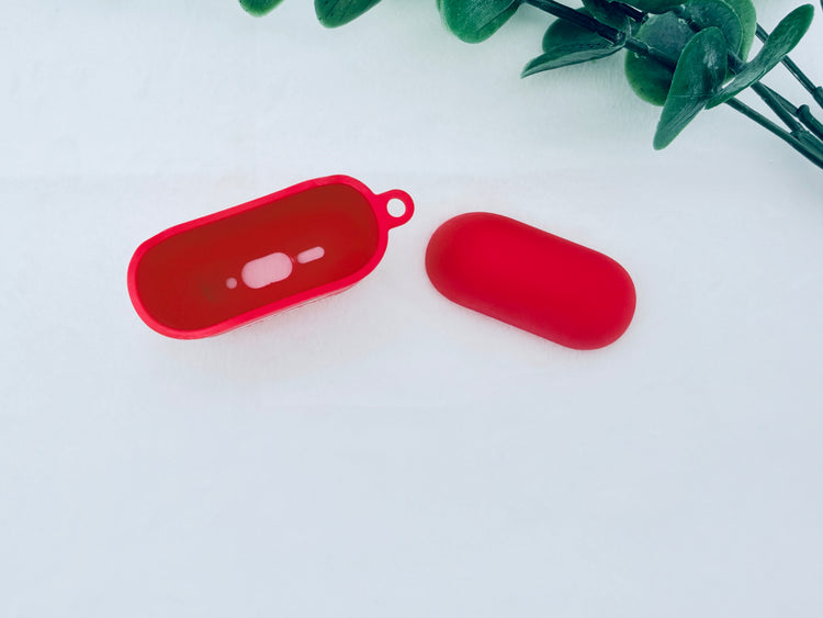 Nike OFF WHITE design Protective case with Lanyard for AirPods 4
(2024) Red