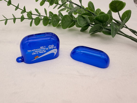 Nike OFF WHITE design Protective case for AirPods 4
(2024) Blue