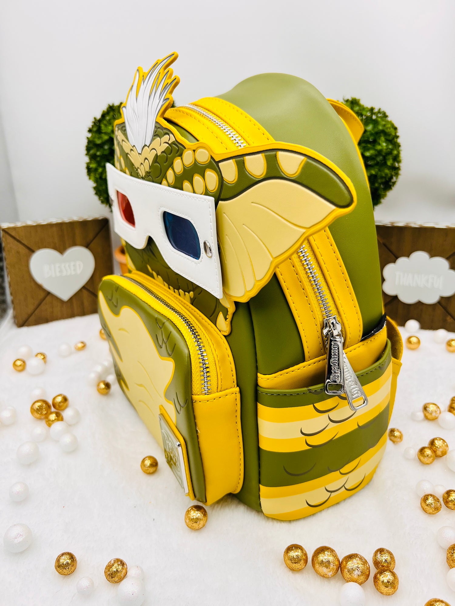 gremlins mini backpack Funko Pop! by Loungefly Gremlins Stripe Glow Cosplay Mini Backpack – Harmony Homes