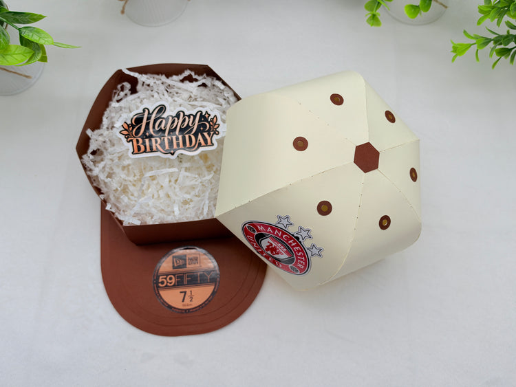 Manchester United Soccer Cardstock Hat