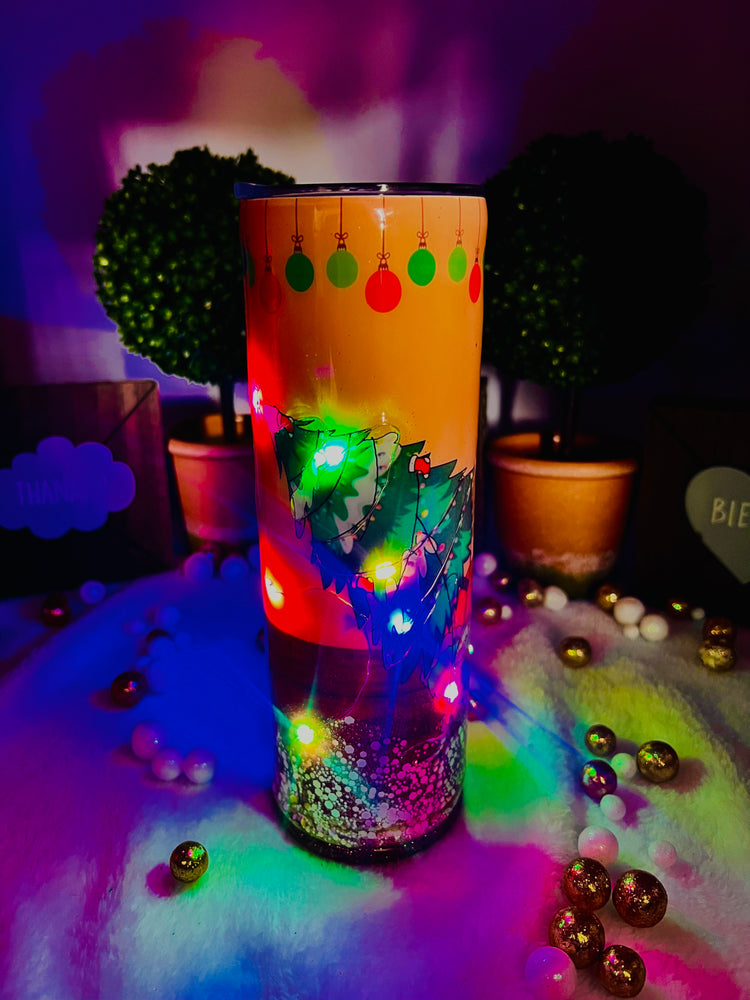 How The Grinch Stole Christmas LED Fairy Lights Tumbler