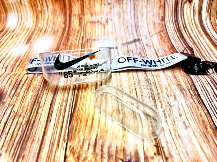 Nike OFF WHITE design Protective case for AirPods Pro-Transparent