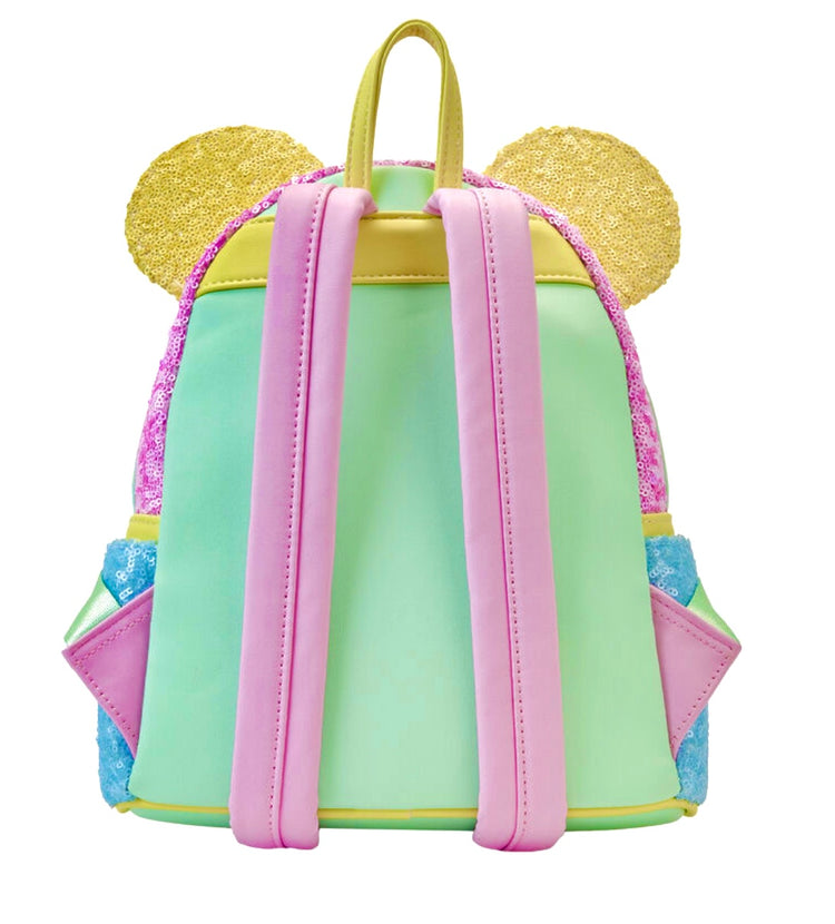 Limited Edition Exclusive - Minnie Mouse Pastel Sequin Mini Backpack