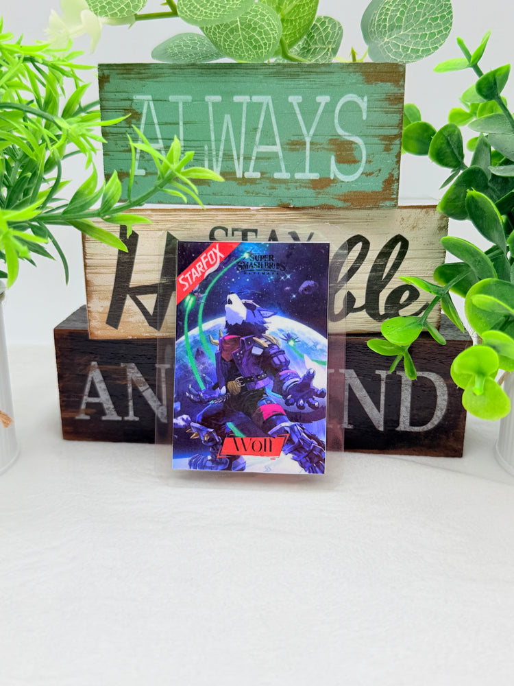 Fanart Star Fox Laminated Amiibo Cards