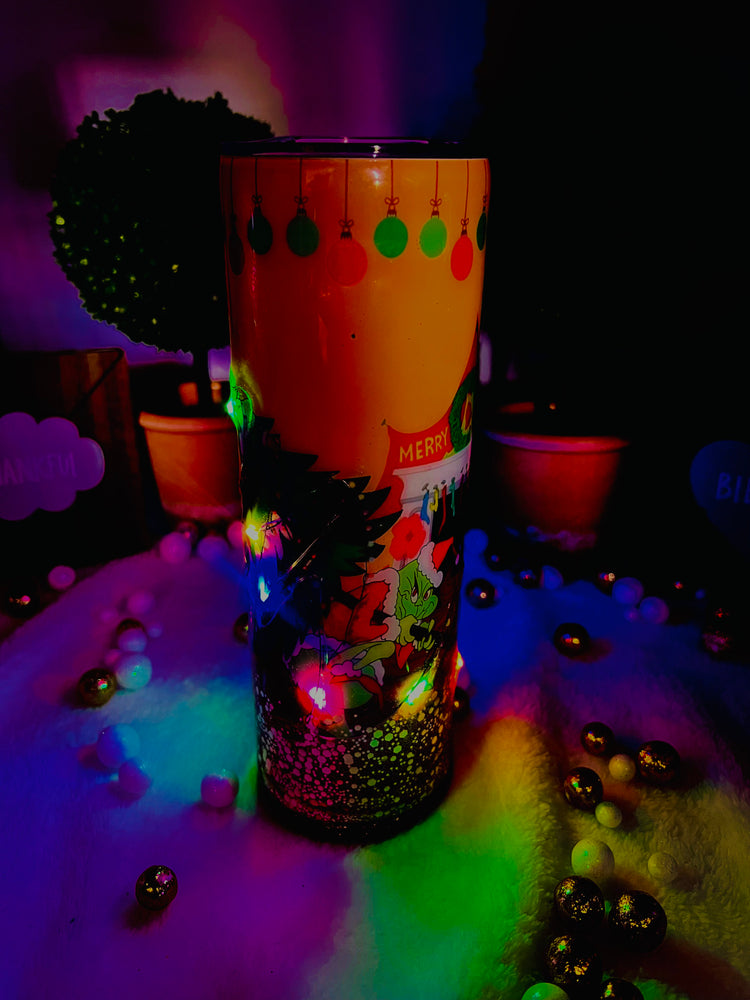 How The Grinch Stole Christmas LED Fairy Lights Tumbler