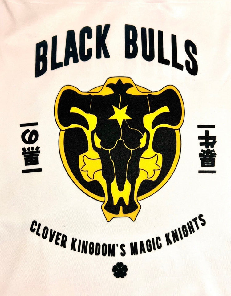 Black Clover: Lieve and Nero black bulls hoodie with scannable Spotify code