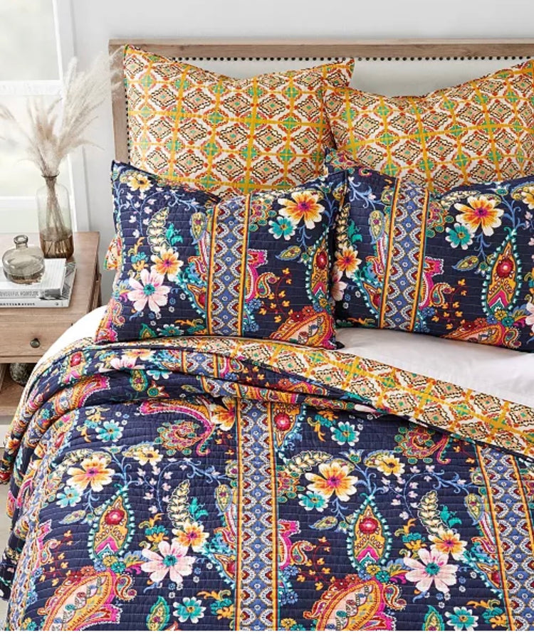 Levtex Home Bertelli Paisley 3-Pc. Quilt Set, King