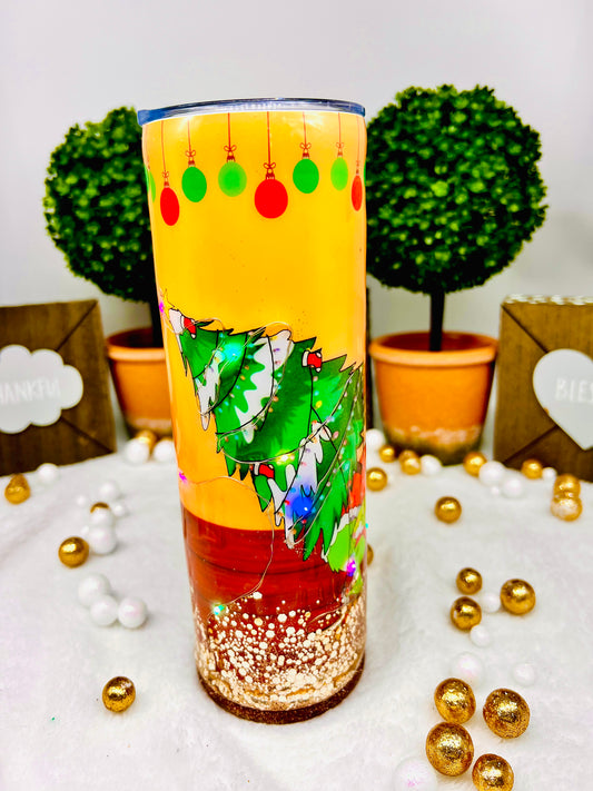 How The Grinch Stole Christmas LED Fairy Lights Tumbler