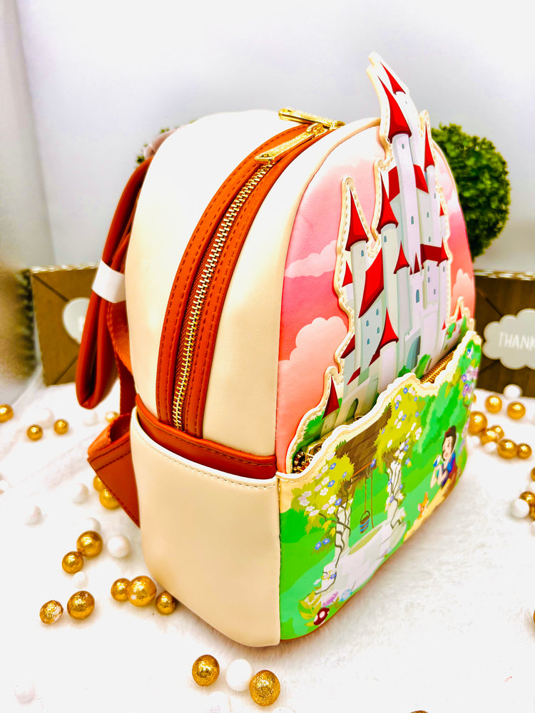 Loungefly Disney Snow White Castle Series Mini Backpack