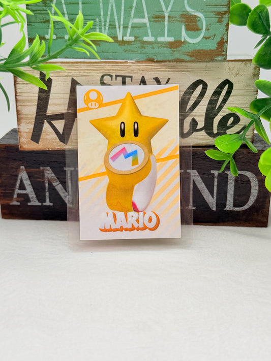Super Nintendo World Power Bands laminated Amiibo Card Style B