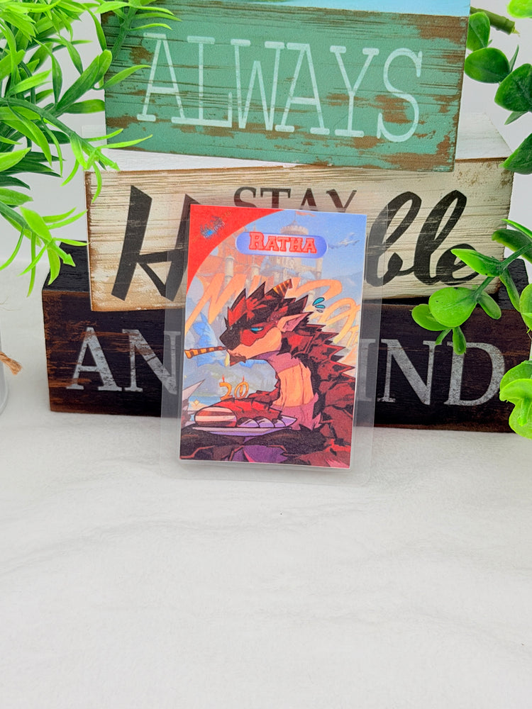Fanart Monster Hunter Stories 3 Twisted Reflection Amiibo Cards -Laminated Version