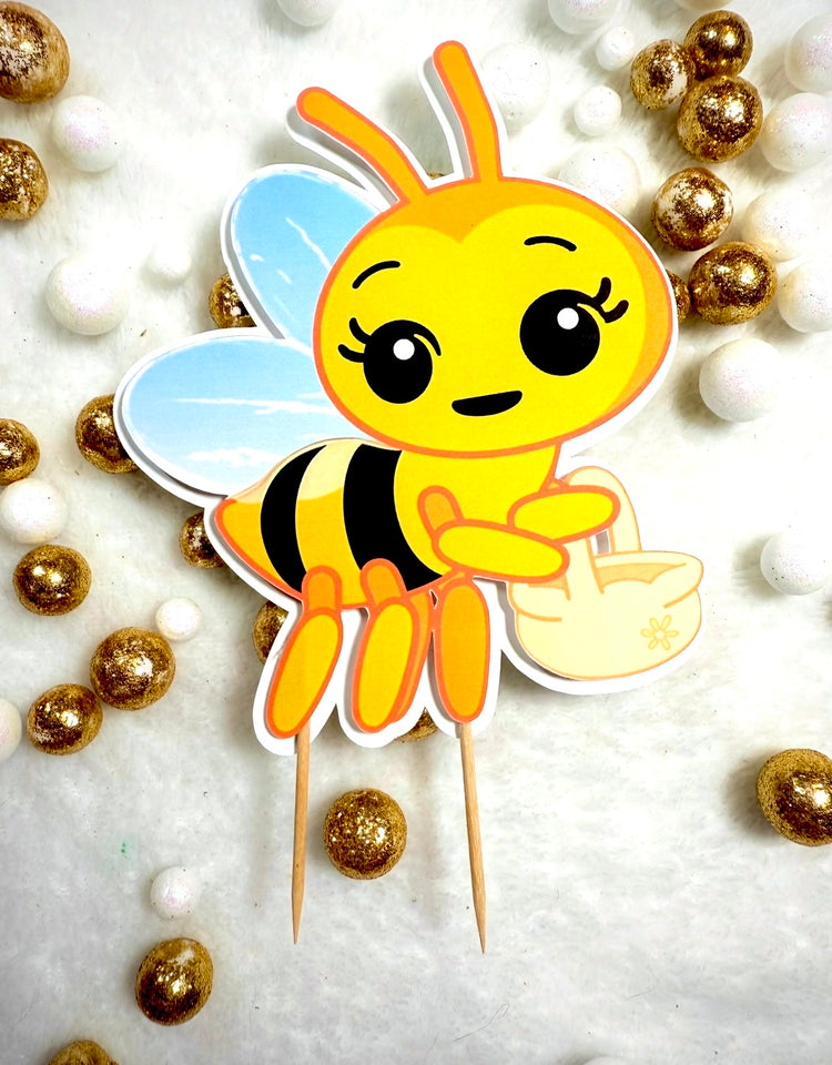 Abejita Chiquitita Cake Topper Para Decorar Pasteles
