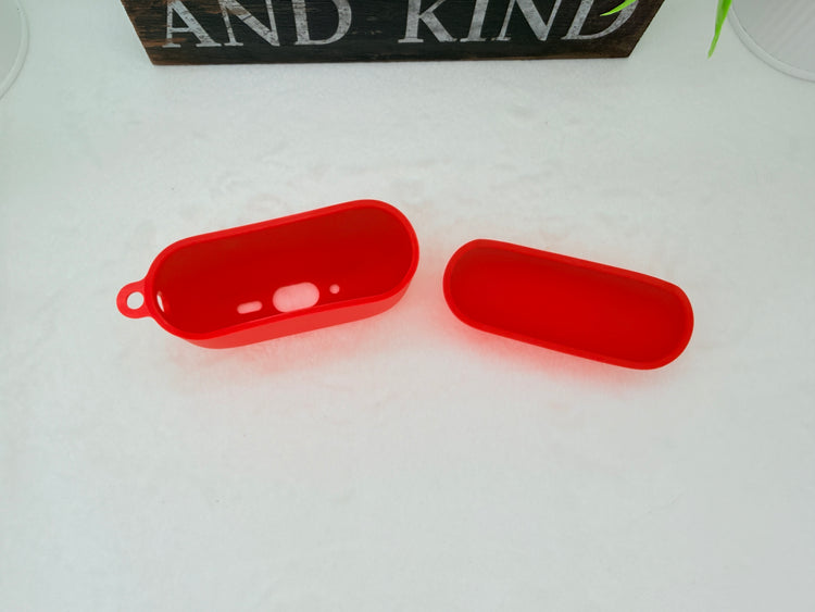 Nike OFF WHITE design Protective case for AirPods Pro 3 (2025) Matte Red- White Logo