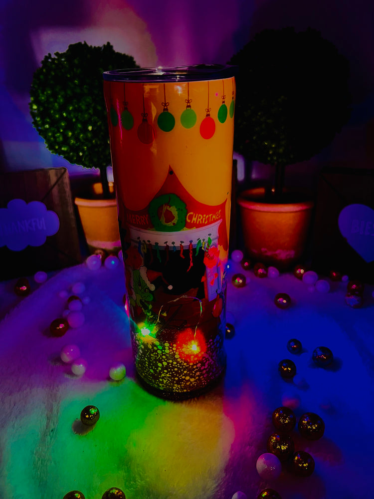 How The Grinch Stole Christmas LED Fairy Lights Tumbler