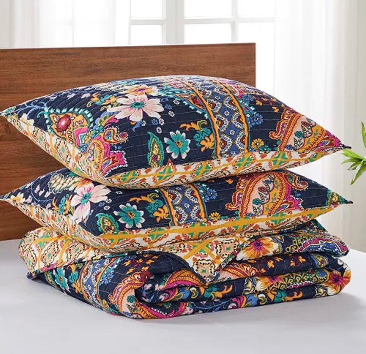 Levtex Home Bertelli Paisley 3-Pc. Quilt Set, King