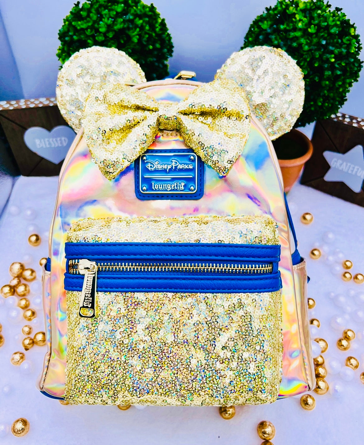 Minnie Mouse EARidescent Loungefly Mini Backpack – Harmony Homes