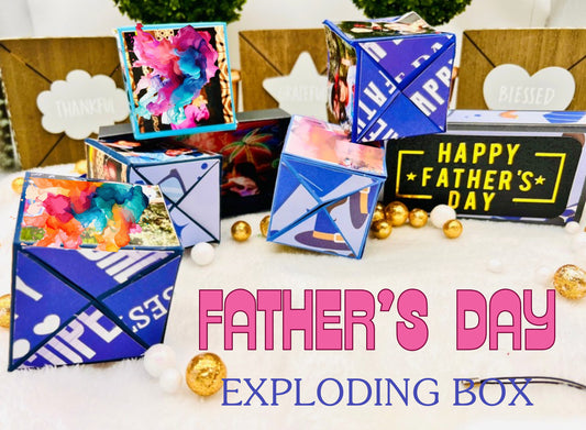 Father’s Day theme Surprise Jumping Pop-up Gift Box