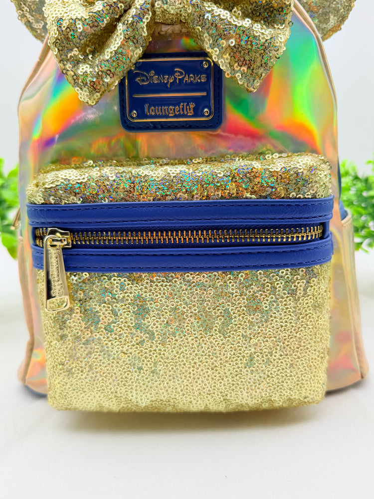 Minnie Mouse EARidescent Loungefly Mini Backpack