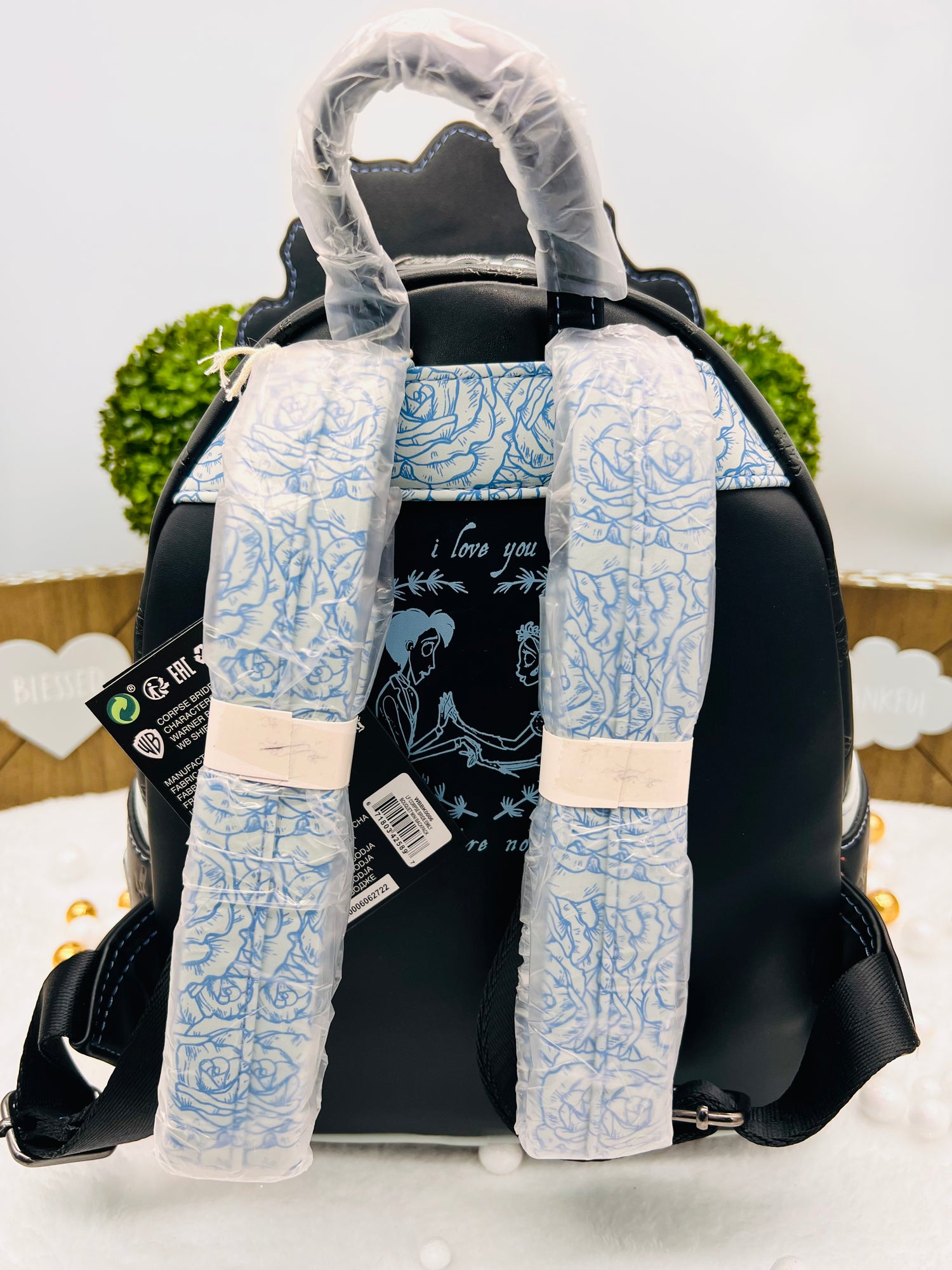 bride mini backpack Loungefly Corpse Bride Emily Bouquet Mini Backpack