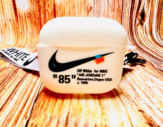 Nike OFF WHITE design Protective case for AirPods 3 (2021) White