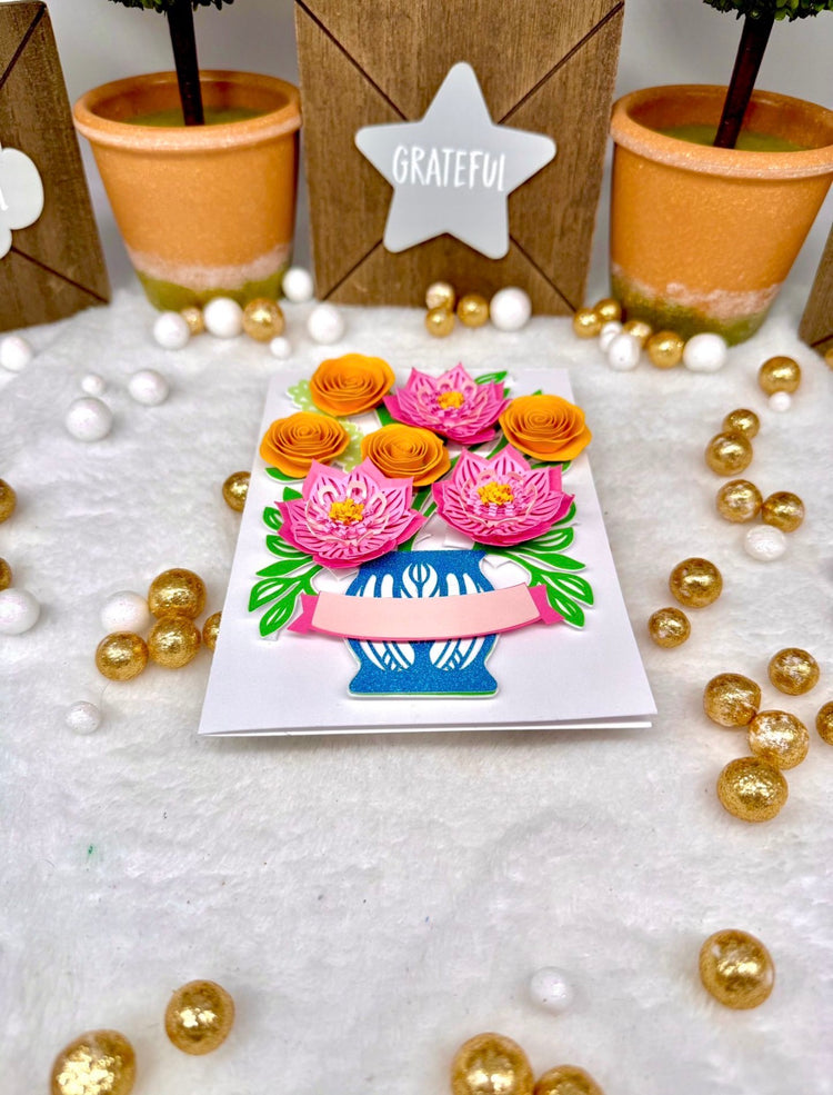 Mother’s Day, Birthday 3D Greeting Card
