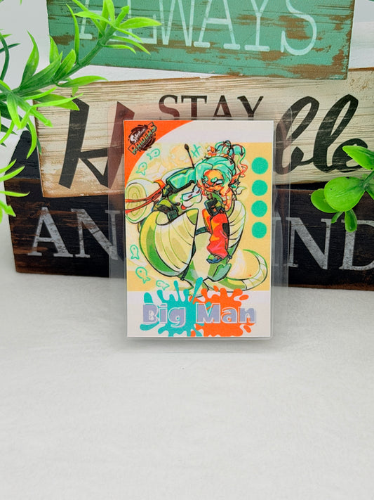 Fanart Splatoon Raiders Amiibo Cards Laminated Version