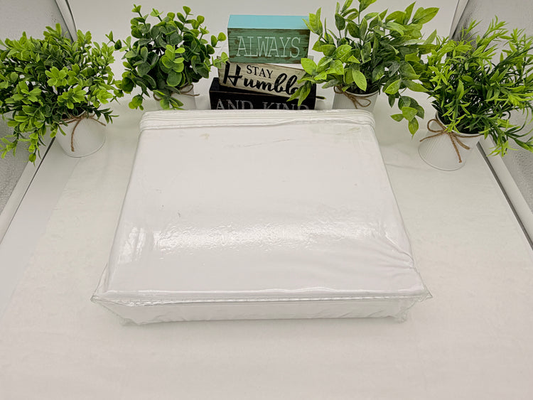 Swift Home Elegant Ruffle Hem 3-pc Twin Sheet Set