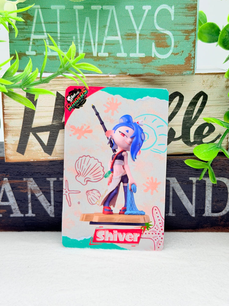 Splatoon Raiders Amiibo Cards ID Version