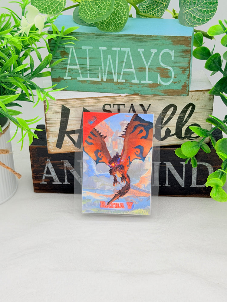 Fanart Monster Hunter Stories 3 Twisted Reflection Amiibo Cards -Laminated Version