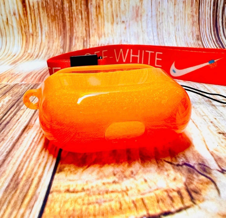 Nike OFF WHITE design Protective case for AirPods 3: Orange