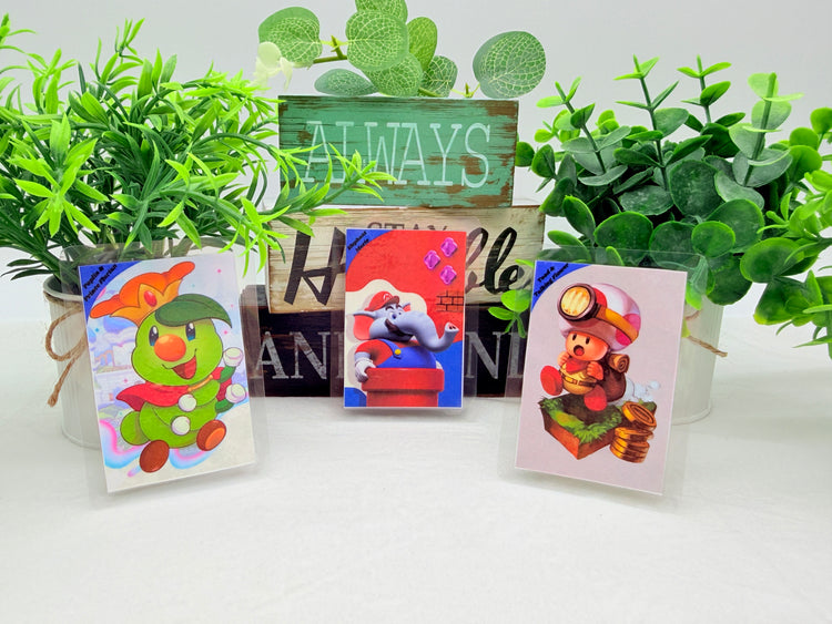 Fanart Super Mario Bros Wonder Laminated Version Amiibo