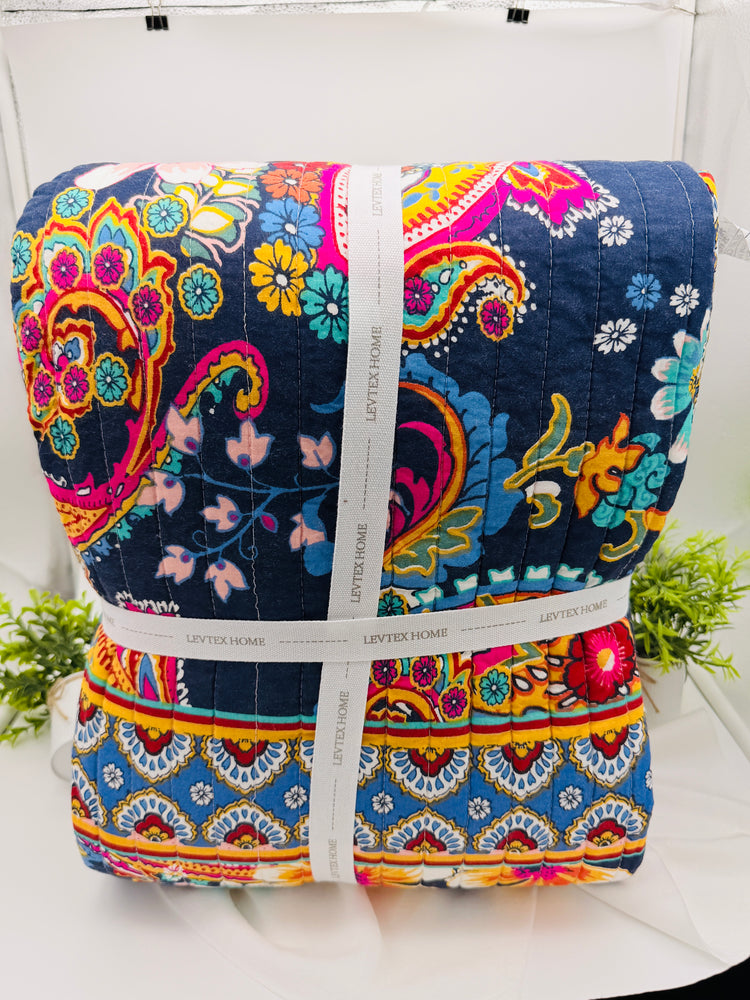 Levtex Home Bertelli Paisley 3-Pc. Quilt Set, King