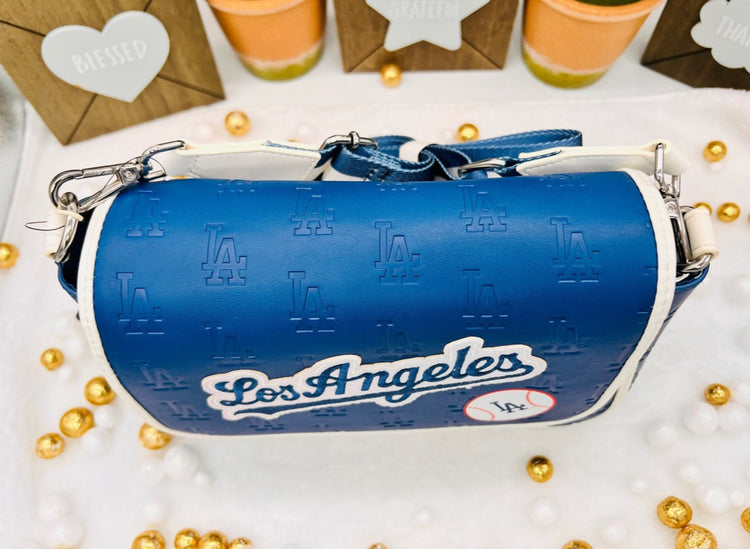 Loungefly MLB Los Angeles Dodgers Patches Crossbody Bag