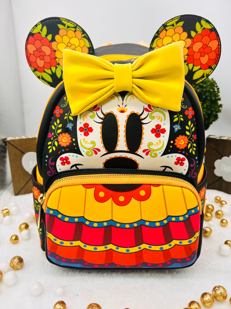 Minnie Mouse Dia de los Muertos Sugar Skull Mini-Backpack- Exclusive