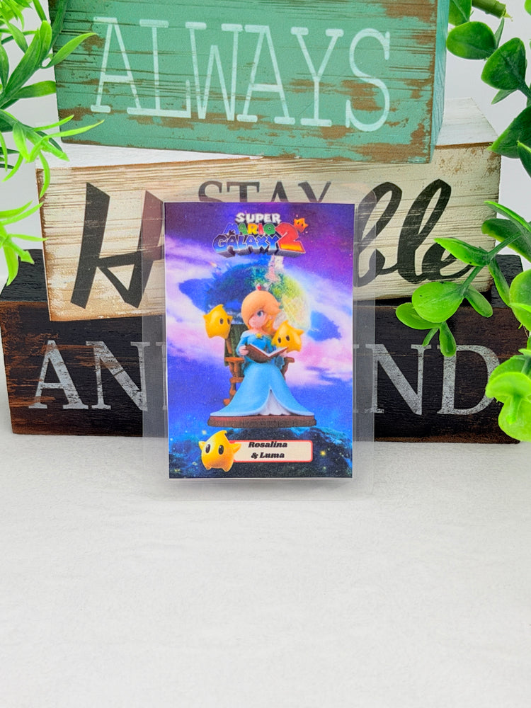 Super Mario Galaxy Amiibo Cards -Laminated Version