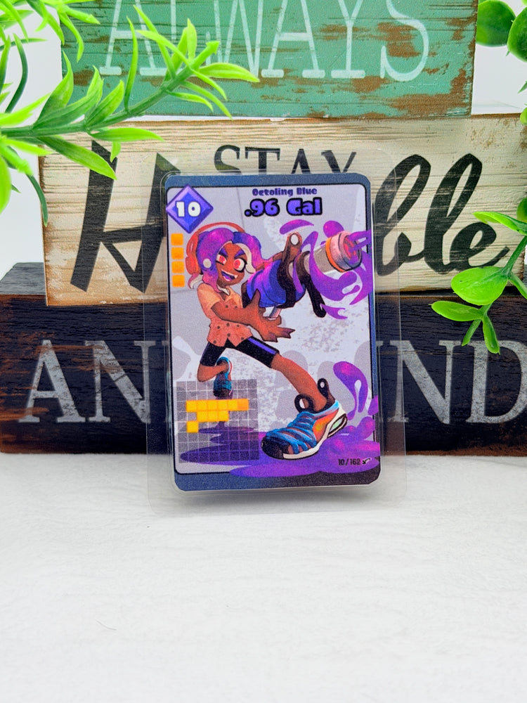 Splatoon Tablesuft Battle Cards Fanart Amiibo Laminated Cards