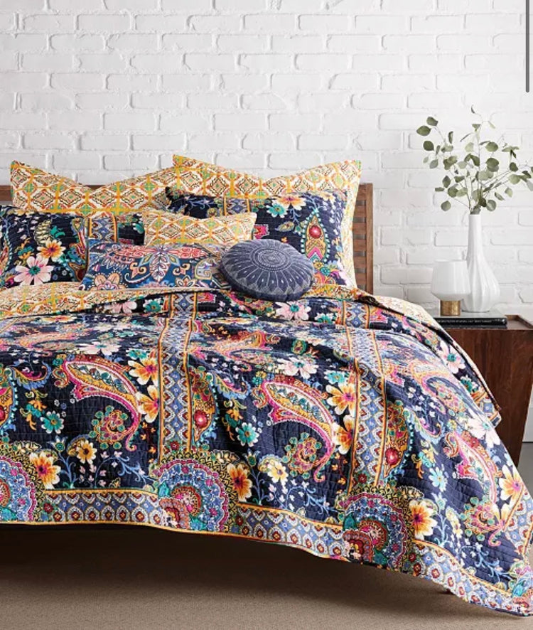 Levtex Home Bertelli Paisley 3-Pc. Quilt Set, King