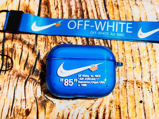 Off-White Nike Desing Protective Case for  AirPods Pro