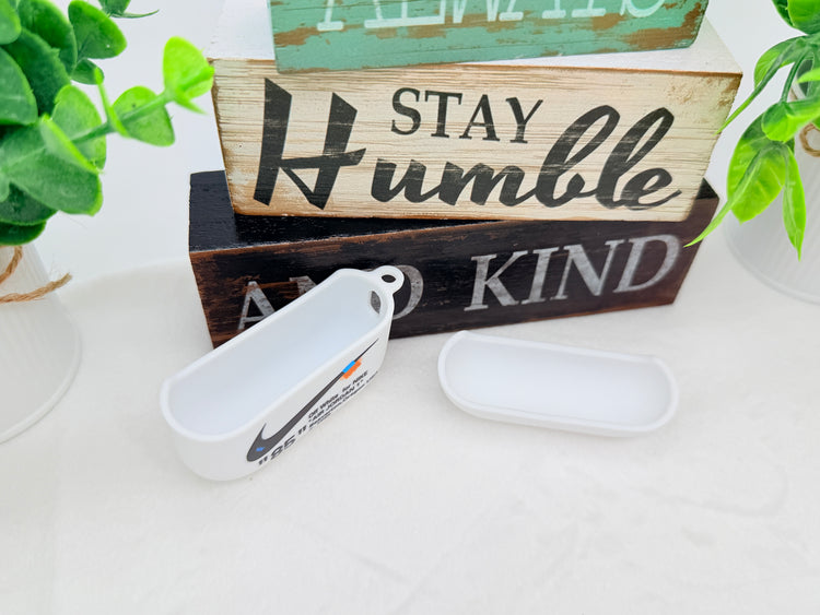 Nike OFF WHITE design Protective case for AirPods Pro 3 (2025) Matte White