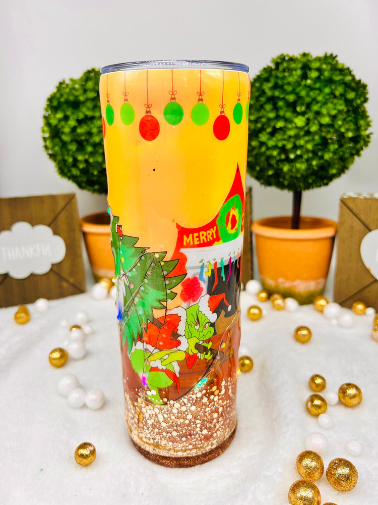 How The Grinch Stole Christmas LED Fairy Lights Tumbler