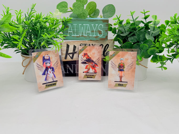 Monster Hunter Amiibo Sets Laminated Version